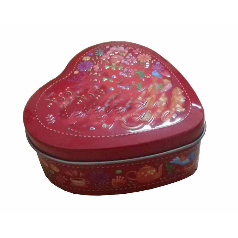 Axp-03 Heart Tin Boxes