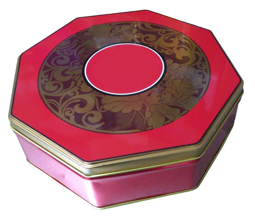 Christmas Heart tin cans Cookie cans Janpan Biscuit Tin Boxes